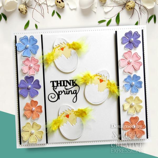 Creative Expressions - Stanzschablone "Think Spring" Craft Dies Mini