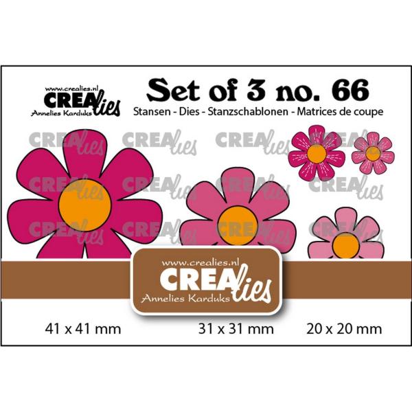 Crealies - Stanzschablone "With & Without Grooves" Dies