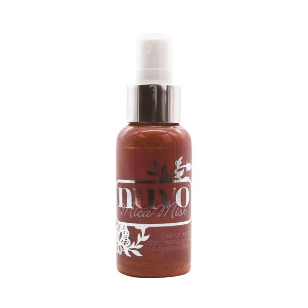 Tonic Studios - Nuvo Mica Mist Spray 80ml "Crimson velvet" 