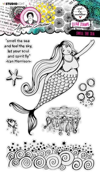 Art By Marlene - Stempelset "Smell the Sea" Signature Collection Clear Stamps