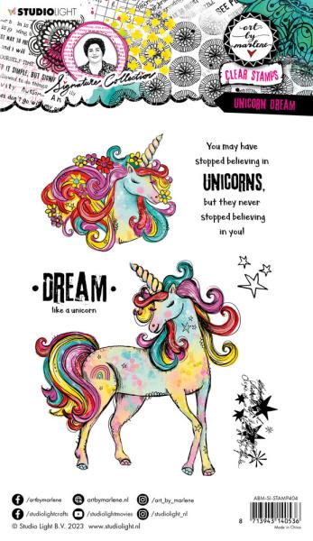 Art By Marlene - Stempelset "Unicorn Dream " Signature Collection Clear Stamps