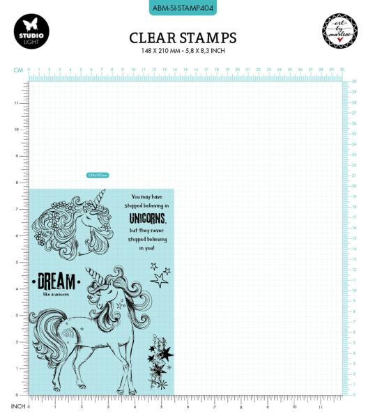 Art By Marlene - Stempelset "Unicorn Dream " Signature Collection Clear Stamps