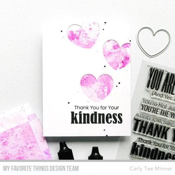 My Favorite Things Stempelset "A Big Thank You" Clear Stamps