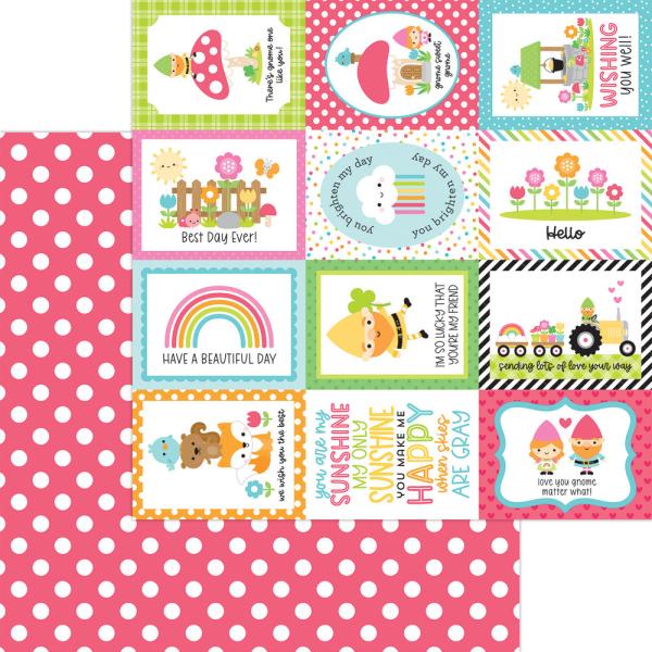 Doodlebug Design - Designpapier "Over The Rainbow" Paper Pack 12x12 Inch - 12 Bogen