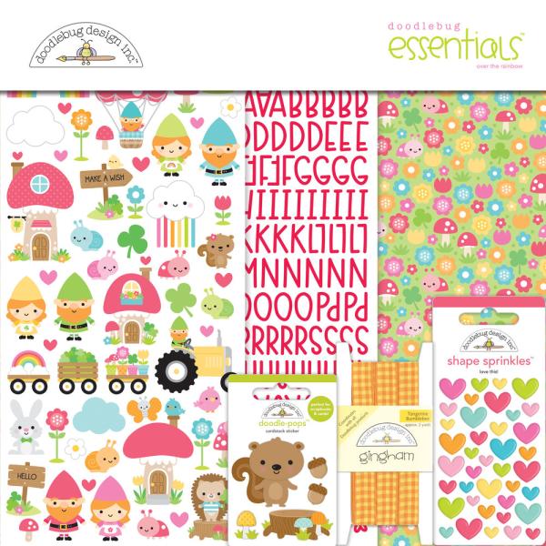 Doodlebug Design Over The Rainbow Essential Kit 