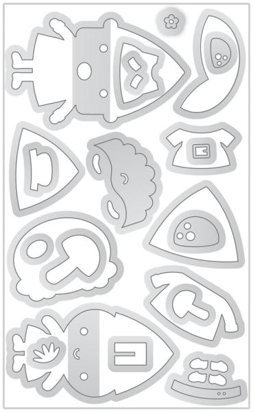 Doodlebug Design - Stanzschablone "Gnomies " Doodle Dies 