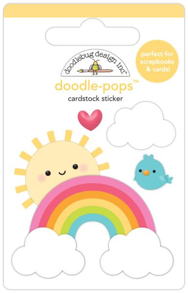 Doodlebug Design - Doodle-Pops "Hello Sunshine" Sticker 