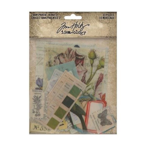 Tim Holtz - Idea Ology "Transparent Things 2"