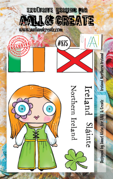 AALL and Create - Stempelset A7 "Ireland & Northern Ireland" Clear Stamps