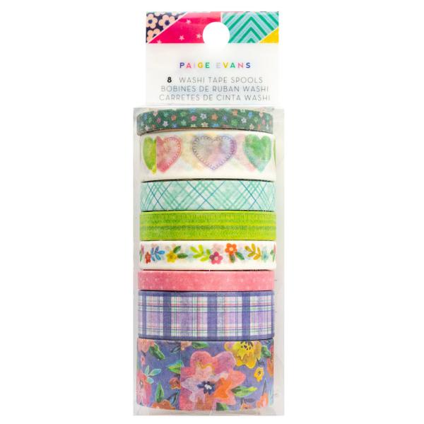 American Crafts - Decorative Tape "Blooming Wild" Washi Tape