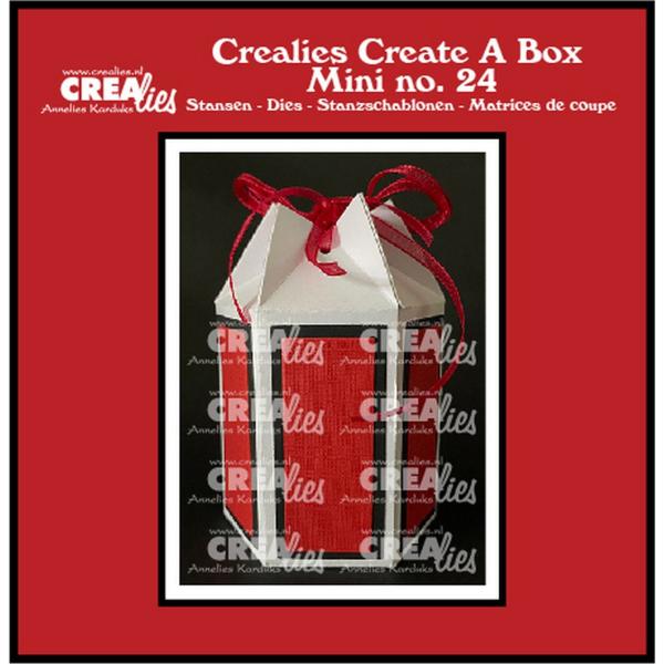 Crealies - Stanzschablone "Hexagon Box Mini" Create A Box Mini Dies