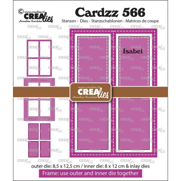 Crealies - Stanzschablone "Frame & Inlay Isabel" Cardzz Dies