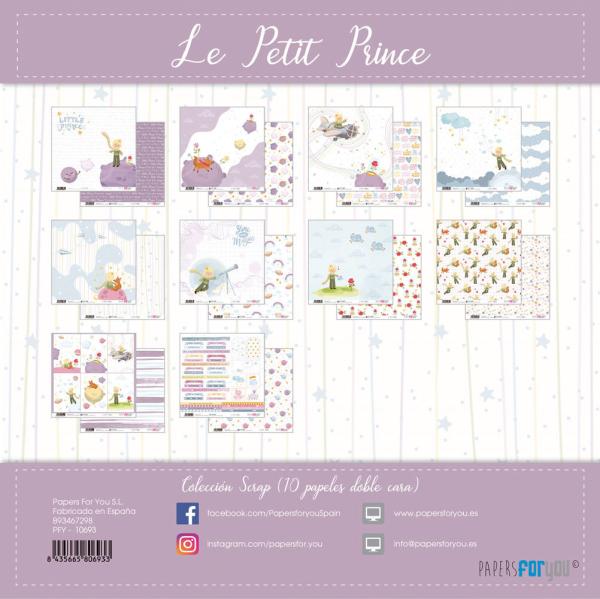 Papers For You - Designpapier "Le Petit Prince" Scrap Paper Pack 6x6 Inch - 20 Bogen  