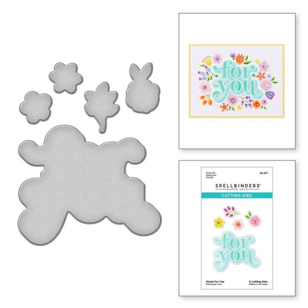 Spellbinders - Stanzschablone "Floral For You" Dies