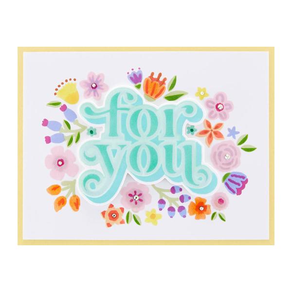 Spellbinders - Stanzschablone "Floral For You" Dies