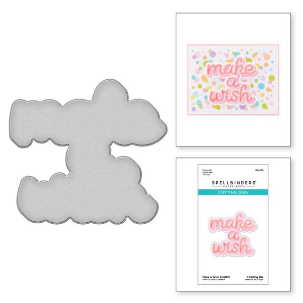 Spellbinders - Stanzschablone "Make A Wish Confetti" Dies