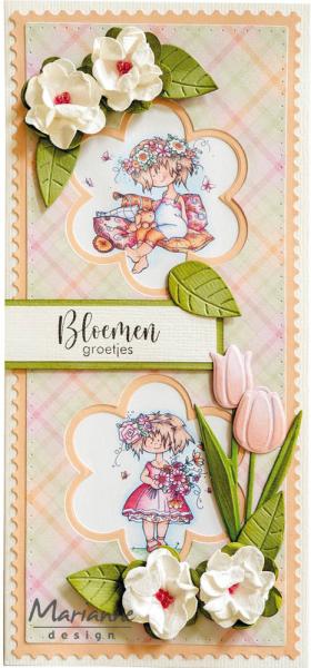 Marianne Design - Stanzschablone "Flowers" Craftables Dies Slimline