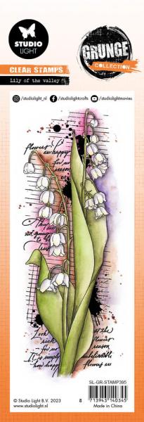 Studio Light - Stempel "Lily of the Valley" Clear Stamps Grunge Collection