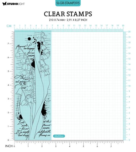 Studio Light - Stempel "Lily of the Valley" Clear Stamps Grunge Collection