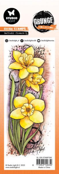 Studio Light - Stempel "Daffodil Flowers" Clear Stamps Grunge Collection