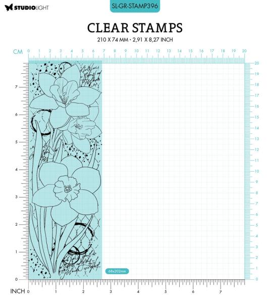 Studio Light - Stempel "Daffodil Flowers" Clear Stamps Grunge Collection