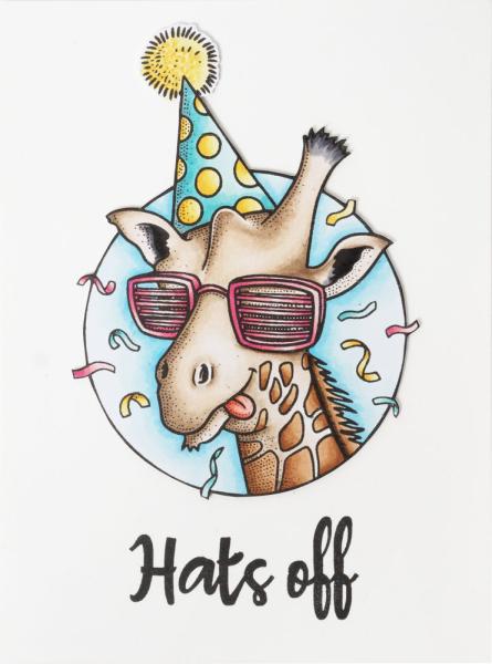 Studio Light - Stempel "Party Giraffe" Clear Stamps