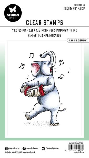 Studio Light - Stempel "Singing Elephant" Clear Stamps