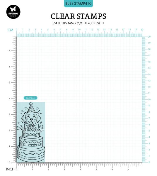 Studio Light - Stempel "Birthday Dog" Clear Stamps