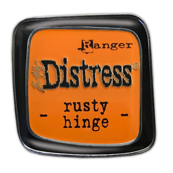 Ranger - Tim Holtz - Anstecknadel "Distress Ink Pad Pin Set 9"