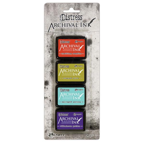 Ranger - Tim Holtz - Stempelkissen "Distress Archival Mini Ink Pad Kit 5" 