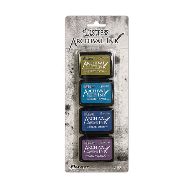 Ranger - Tim Holtz - Stempelkissen "Distress Archival Mini Ink Pad Kit 2" 