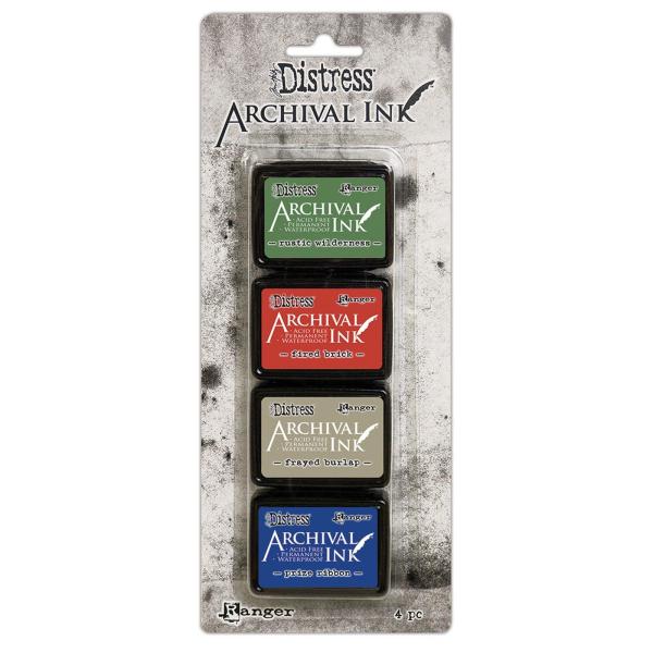 Ranger - Tim Holtz - Stempelkissen "Distress Archival Mini Ink Pad Kit 6" 