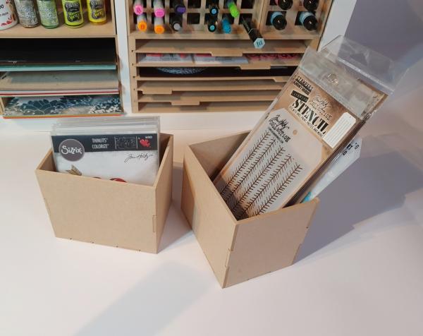 Pronty Crafts - MDF Organizer Grundbox für Stifte "Organizer Basic Box Markers"