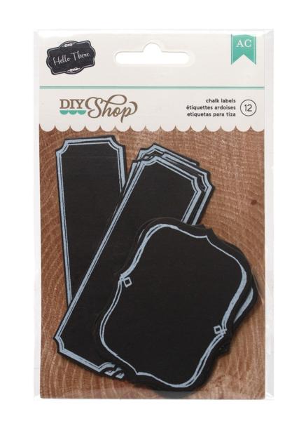 American Crafts "Fancy labels Chalk"