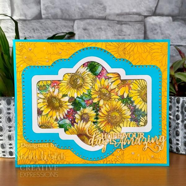 Creative Expressions - Stempel A6 "Sunny Days" Clear Stamps