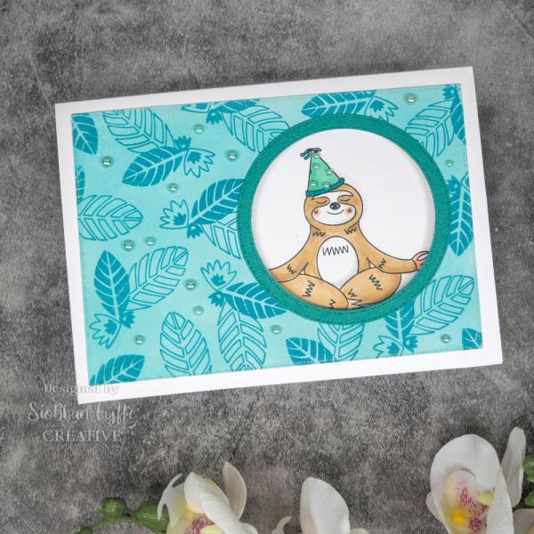 Creative Expressions - Stempelset A5 "Happy Sloth Day" Clear Stamps