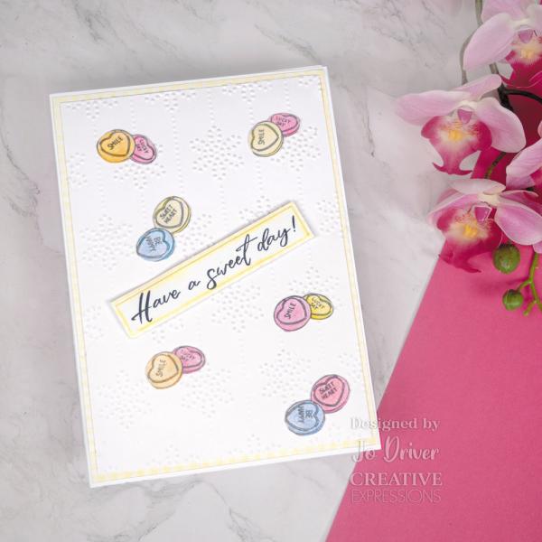 Creative Expressions - Stempelset A5 "Sweet Day" Clear Stamps