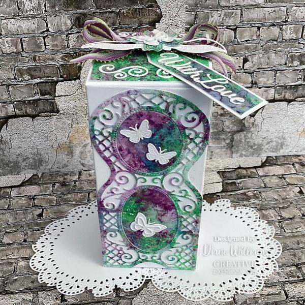 Creative Expressions - Stanzschablone "Wings of Wonder Butterfly Trellis Panel" Craft Dies