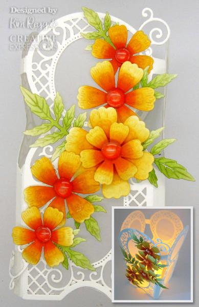 Creative Expressions - Stanzschablone "Wings of Wonder Butterfly Trellis Panel" Craft Dies