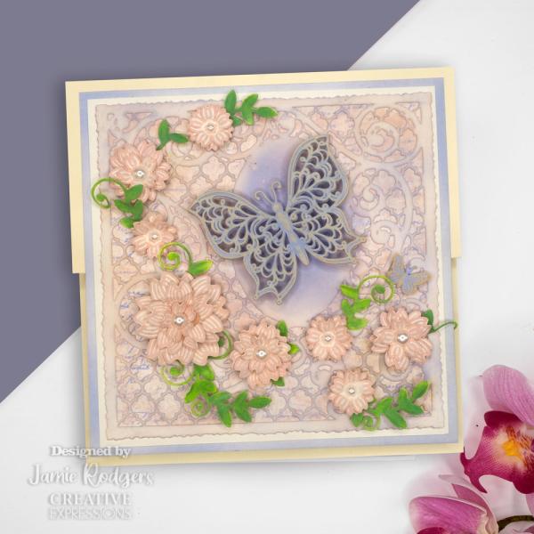 Creative Expressions - Stanzschablone "Wings of Wonder Dragonfly Trellis Aperture" Craft Dies