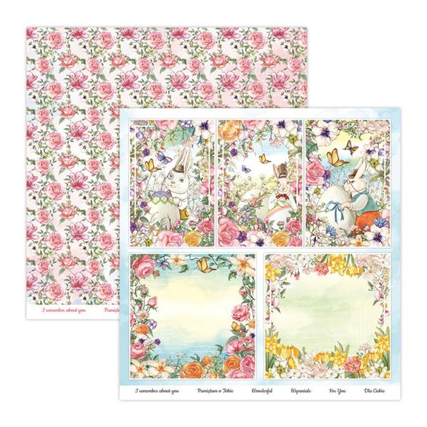 ScrapBoys - Designpapier "Spring Flowers" Paper Pack 12x12 Inch - 12 Bogen