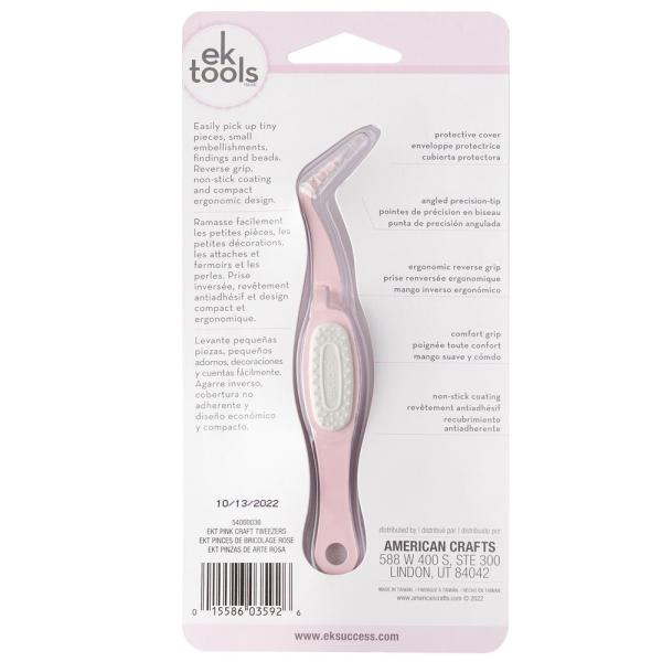 EK Tools - Pinzette "Craft Tweezers Pink"