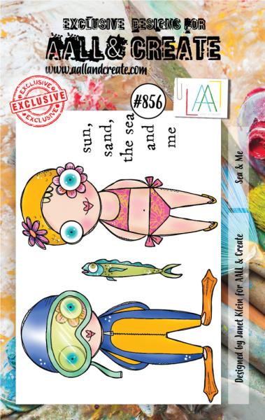 AALL and Create - Stempelset A7 "Sea & Me" Clear Stamps