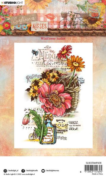 Studio Light - Stempel "Wildflower Basket " Clear Stamps