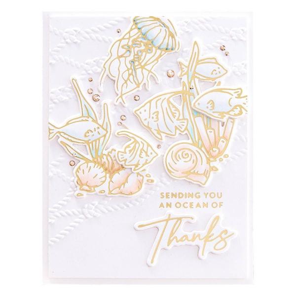 Spellbinders - Glimmer Hot Foil Plate "Under the Sea"