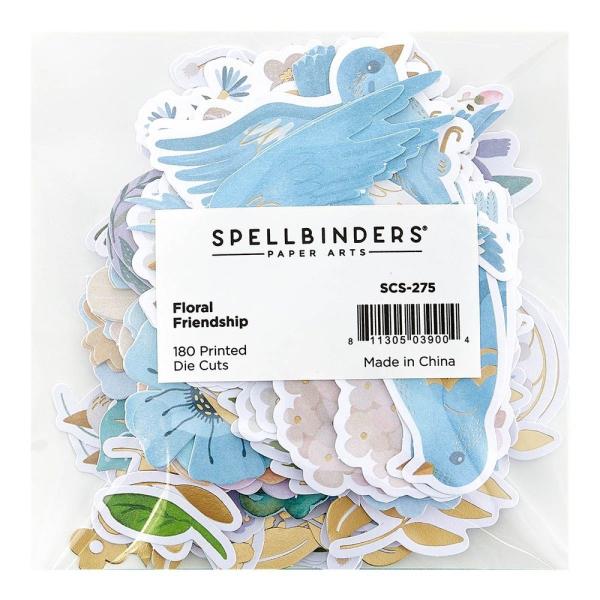 Spellbinders - Stanzteile "Floral Friendship" Die Cuts