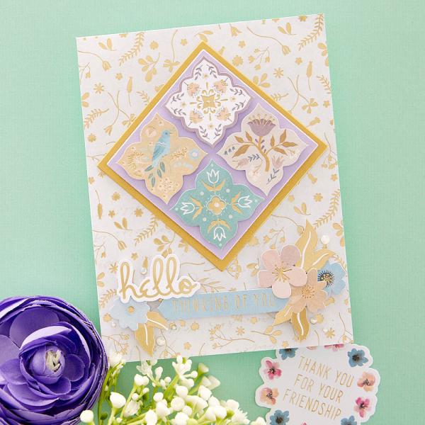 Spellbinders - Stanzteile "Floral Friendship" Die Cuts