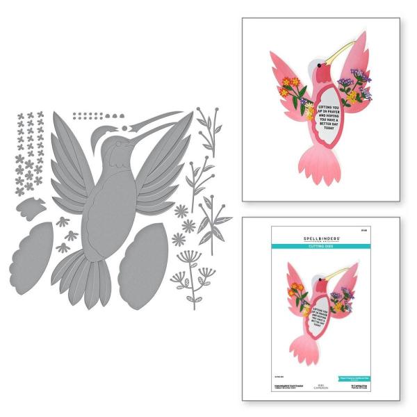 Spellbinders - Stanzschablone "Hummingbird Card Creator" Dies