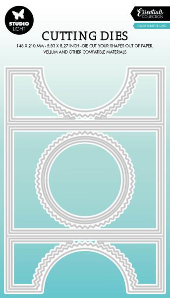 Studio Light - Stanzschablone "Circle Shutter Card" Dies