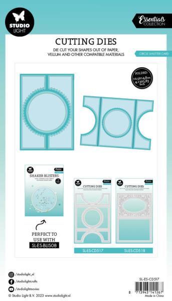 Studio Light - Stanzschablone "Circle Shutter Card" Dies